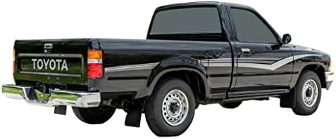 Phoenix Graphix Decal destinado a 1990 Fits 1989 1991 1992 1993 1994 1995 Toyota Truck EVP Stripes Nome Decals Kit - Silver