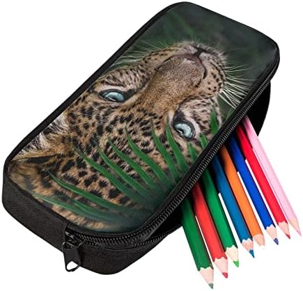 Bulopur 3D Tiger Kids PRÁTICA Caixa de lápis durável, Oneys Pen do Tiger Organizador para adultos