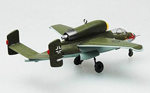Para fácil modelo ww2 alemão Heinkel ele 162 1/72 Aeronave de modelo de avião acabado 36347