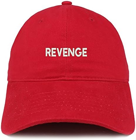 Trendy Apparel Shop Revenge vingança chapéu de pai macio de algodão macio