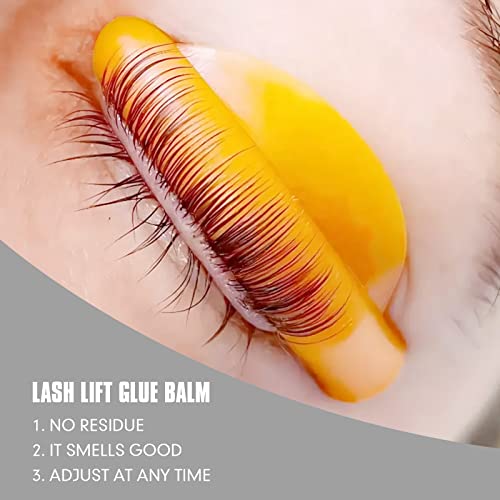 Libeauty Lash Lift Glue Balm | Sobrancelha de cola de cola adesivo de sabor de frutas forte gel de solubilidade