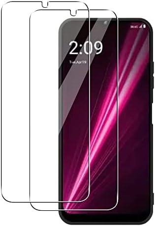 Suttkue para T-Mobile Revvl 6 5G Protetor de tela, 9H DUESS ANTI-RURCK Vidro temperado Flim, amigável