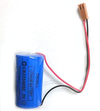 FCQLR 1PCS Compatível para CR23500SE 3V com plug PLC Industrial Lithium Battery