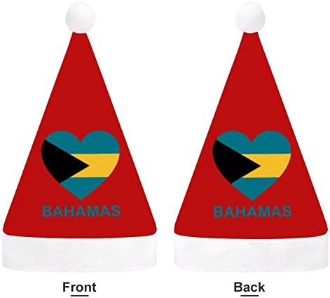 Amor Bahamas chapéu de natal chapéus de santa decoração de árvore de natal decoração de férias presentes