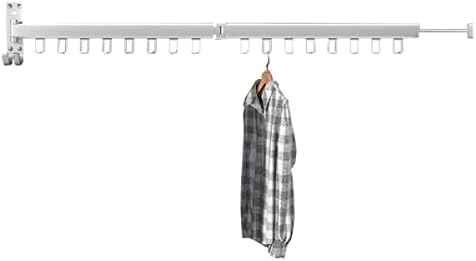 Llld Montado de parede Dobrar roupas secando rack de rack de salão de espaço interno/externo Rack de secagem