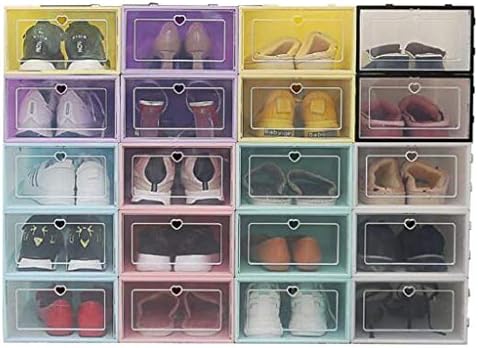 WSZJJ Caixas de armazenamento de sapatos transparentes WSZJJ