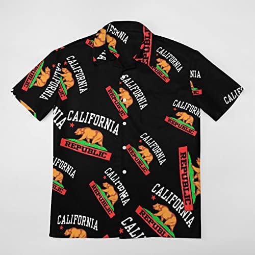 Camisas masculinas da República da Califórnia