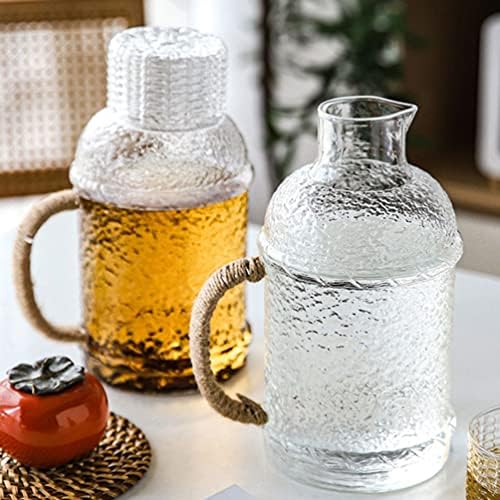 Coffee de copo de vidro grande jarro de água de vidro: 2. 0l Iced Tea Pitcher Bedside Night Glass