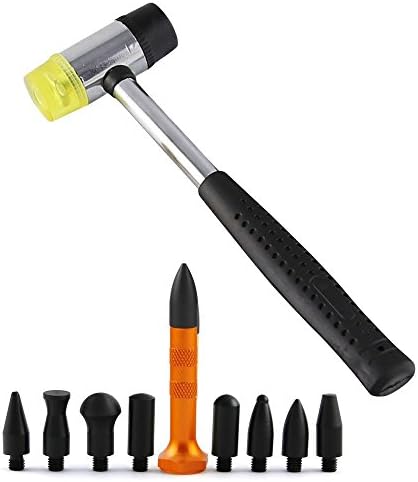 Kit de ferramenta PDR PDR de Furuix 56pcs pdr slide martelo de dente de dentista Dent Remoção Kits de ferramentas de reparo de tinta reparo de dente de granizo ferramenta de remoção de ferramenta automotiva ferramenta pdr tools kit de reparo de dente de carro diy
