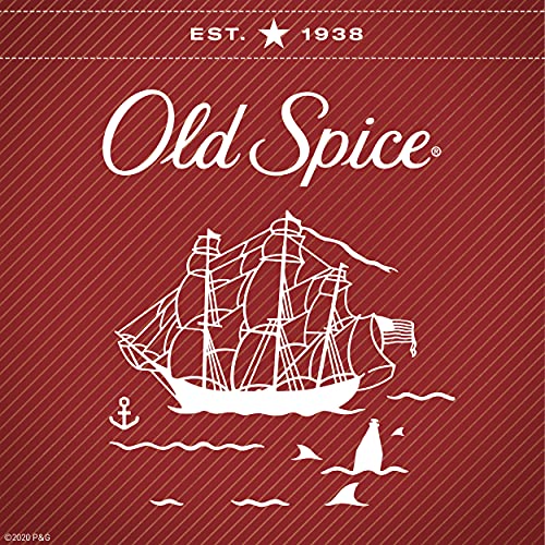 Antigo Spice Red Collection Capitão Scent Desodorante para homens, 3,0 oz.