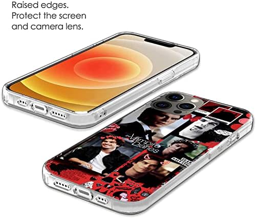 A capa de telefone de Ian Damon Vampire compatível com o iPhone 12/12 Pro Somerhalder Diaries Salvatore