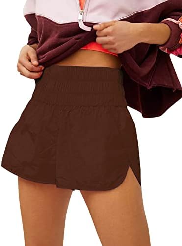 Miashui Short and Shirt Set para mulheres femininas executando shorts de shorts rápidos Treino