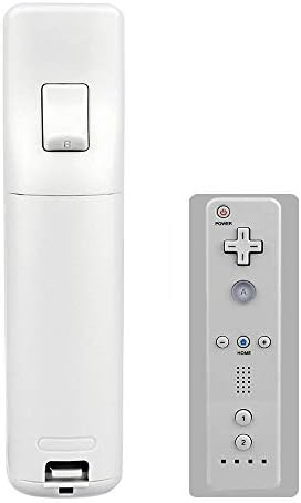 Substituição do controlador remoto Wii, controle remoto de jogos Wii com estojo de silicone e pulseira