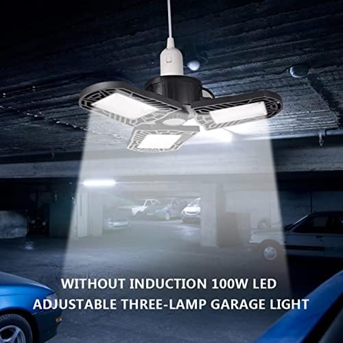 Futeni Bright LED Garage Light, Luzes de garagem LED teto, três brilho para garagem, workshop 6 pacote