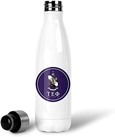 Tau Epsilon Phi Fraternidade Aço inoxidável garrafa de água 17 oz