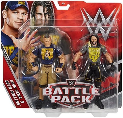 WWE John Cena e Seth Rollins Ação Figuras 2-PACK