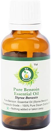 Óleo essencial de Benzoin | Styrax benzoin | Óleo essencial de Benzoin Styrax | puro natural | Vapor destilado | Grau terapêutico | 30ml | 1,01oz por r v essencial