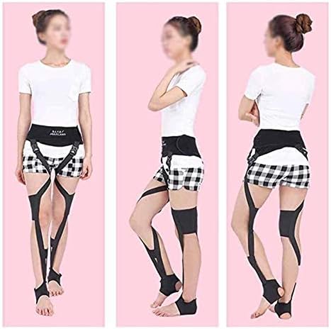 Corrector da faixa de correção da perna leve Corretor de postura, unissex o/x Tipo de correção de correção