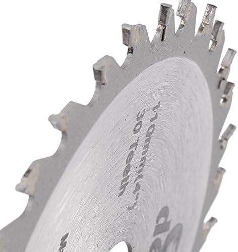 Iivverr Wood Cutting 110mm 4 30t de dentes corta -se a ferramenta rotativa de serra de serra circular (Corte de Madera 110mm 4 '' 30t Dientes Corte Longitudinal de la Sierra Circular Herramientsa Rotativa