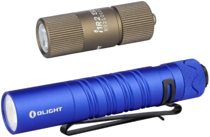 OLIGHT I5R HCRI 285 Lumens Recarregável lanterna LED de troca de cauda com I1R 2 EOS 150 lúmens minúsculo lanterna
