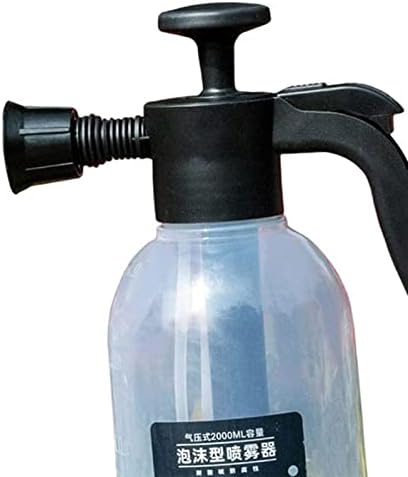 Ｋｌｋｃｍｓ Bomba manual de pulverizador de espuma multifuncional 2.0L com 3 bicos para rodas de limpeza, exterior,