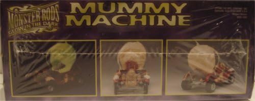 Hastes de monstro amt/ertl brilham no kit de modelo de máquina de mamãe escura