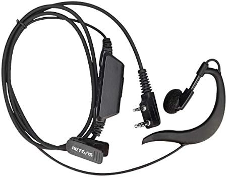 Headset de Walkie Talkie do Earhook RT18 RT18 com microfone, RT22 RT21 H-777 RT68 RT22S H-777S