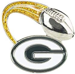 NFL Glitter Pin - Pino de lapela para jaquetas, mochilas, bolsas e chapéus - acessórios para masculinos - presentes esportivos para homens