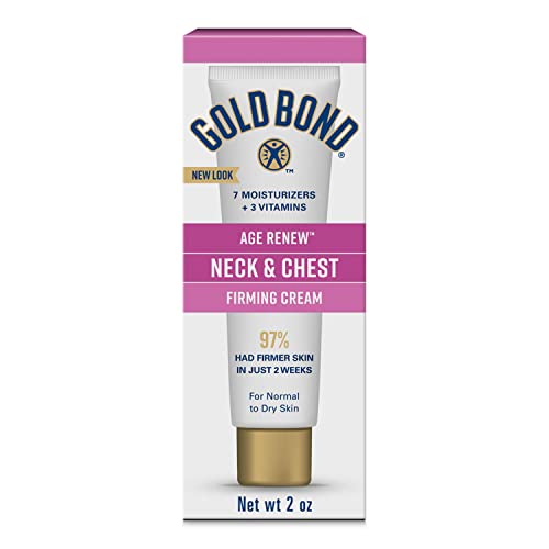 Gold Bill Neck & Chest Firming Cream 2 oz., Creme de firmamento de pele clinicamente testado