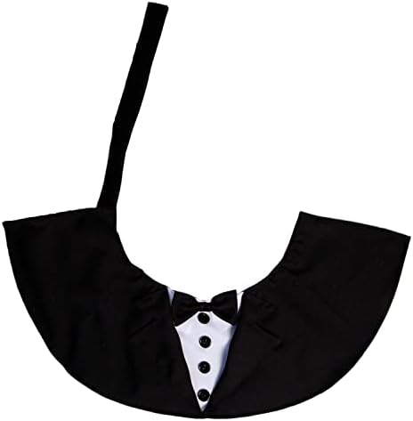 Tuxedo Tuxedo Tuxedo e gravata borboleta definida por Pet Krewe, roupa elegante de festas de smoking para casamentos