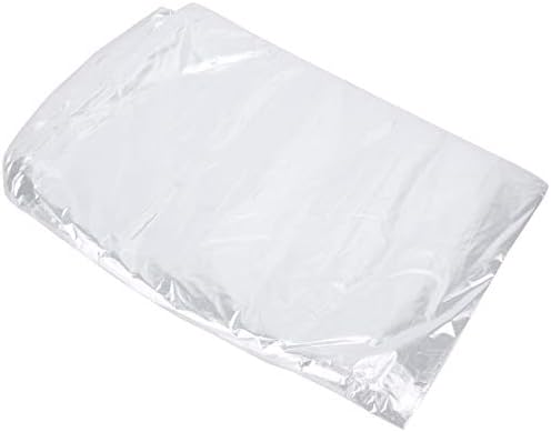 PLPLAAOO 50 pacote de sacola de vestuário Transparente Caso Capa de poeira Roupas penduradas à prova de