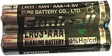 Hillflower 12 peças AAA LR3 LR03 AM4 MN2400 BULK 0% Hg 1,5V Ultra Power alcalino nova bateria de