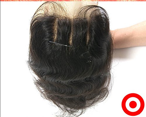 Hair Dajun 7a A Virgem Europeia Remy Cabelo Humano Lace Fechamento com Pacotes 3 Parte O onda corporal da