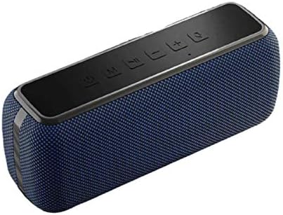 NC Portable Bluetooth Alto -falante com subwoofer, assistente de voz à prova d'água sem fio, Super Bass Box