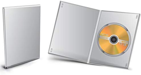 Maxell 190156 Slim DVD Casos, ótimos para organizar, proteger DVDs 25pk Clear