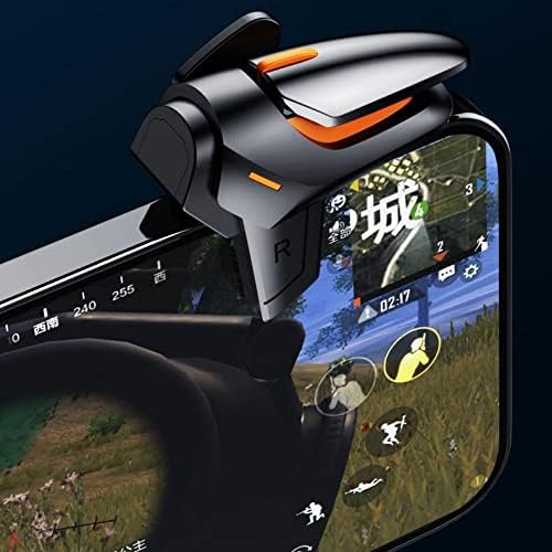 Equipamento de jogo de ondas de caixa para meizu pro 6 - tela sensível ao touchcreen triggger automático, botões de gatilho AutoFire Gaming Mobile FPS for Meizu Pro 6 - Jet Black
