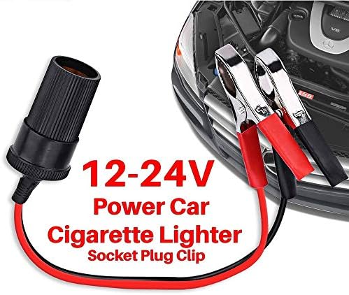 Clipe de soquete Guolarizi portátil 12V Plug Power Adaptador de carro Carregador de carro USB Extensão