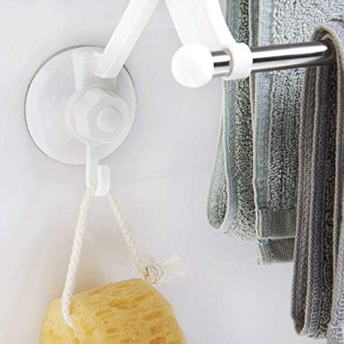 Xjjzs a vácuo Copo da toalha de toalha, removeível do chuveiro haste de banho de chuveiro adesivo de toalha de