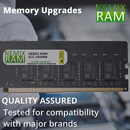64GB 2X32GB DDR4-2933 PC4-23400 2RX8 ECC Unbufred Memory by Nemix Ram