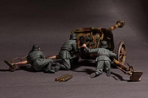 Goodmoel 1/35 Segunda Guerra Mundial Esquadrão de Artilharia Alemão Figura Figura / Soldado Desmonte
