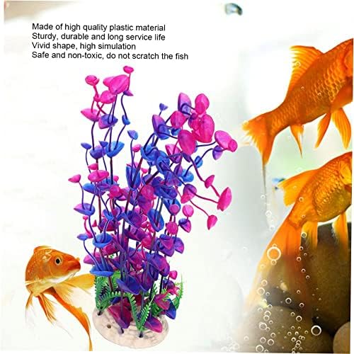 Aprimore seu aquário com plantas de aquário artificial de alta qualidade - decorações deslumbrantes de tanques