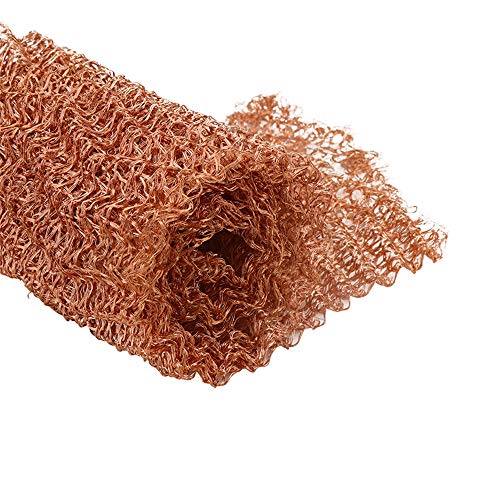 Filtro de malha de cobre puro bloqueador sanitário para distribuição de enchimento de orifício diy 4 x 39,