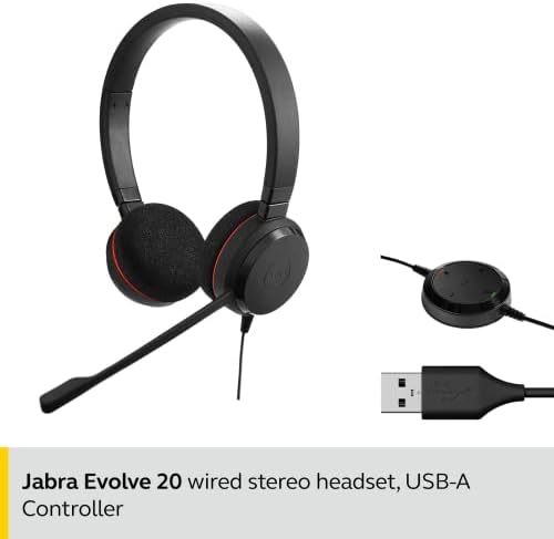 Jabra evoluir 20 ms kits estéreo Oreillette USB