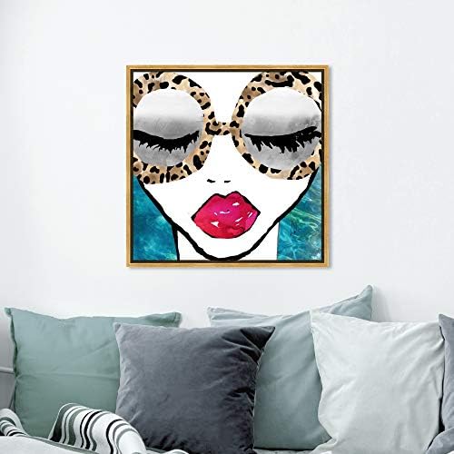 The Oliver Gal Artist Co. Fashion and Glam Framed Wall Art Canvas Prints 'Ready for the Sea-Custom'