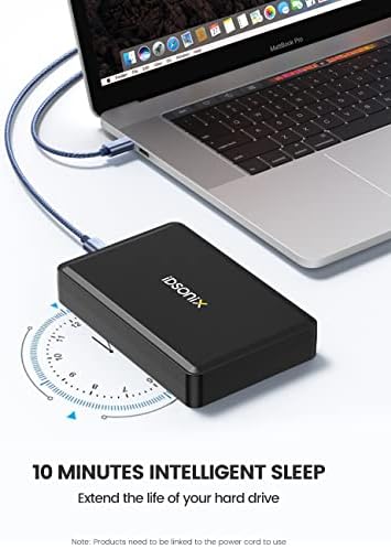 IDSONIX 3,5 polegadas DISCURSO DE DISCURSO RUDO SATA USB C 3.1 Ultra 6G Speed ​​Speed ​​Externo