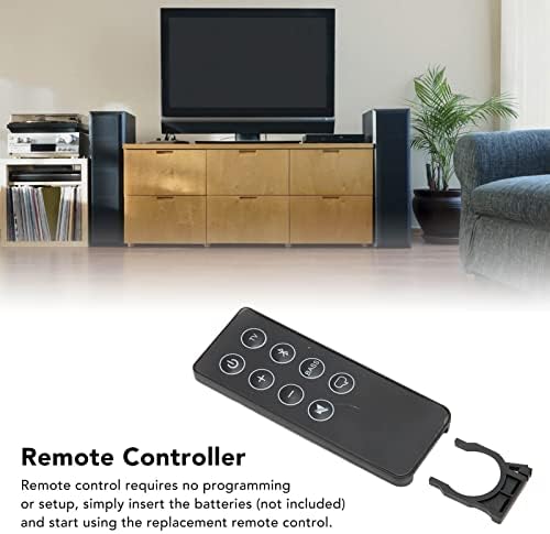 Substituição Controlador Remoto Universal Compatível para 418775 410376 43 Sistema de som de TV e alto