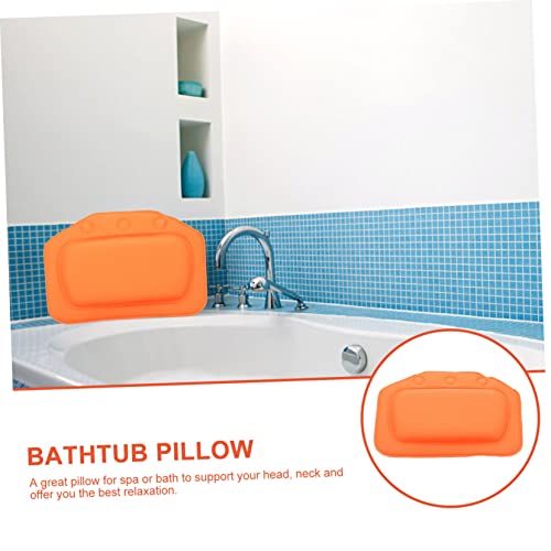 Cosqued 5pcs travesseiro de banheiro spa travesseiro spa banheira de banheira travesseiro de banho no pescoço