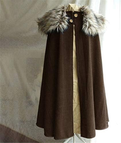 Jaquetas de lã masculinas com lapacho de laping de laping de laprotbreaker colar gótico de capa longa e longa show