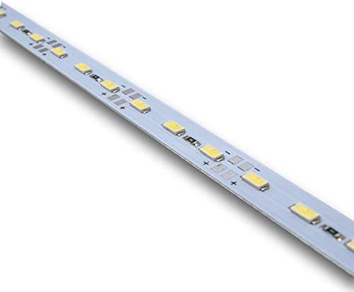Tiras sólidas LED de alumínio - Iluminação de design de interiores - Ultra White - 6000k - 2 Conjunto