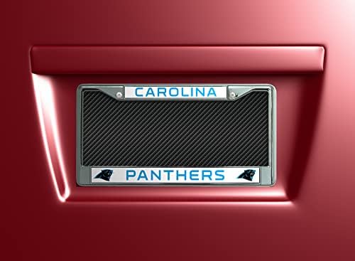 Rico Carolina Panthers Chrome Placa de placa
